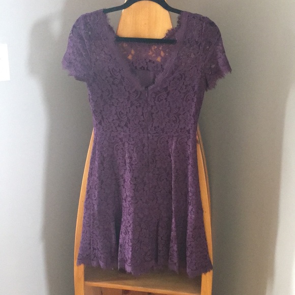 Diane Von Furstenberg Burgundy Dress - Picture 3 of 4